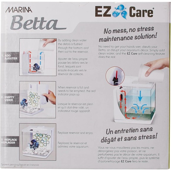 Marina EZ Care Betta Kit, White - Picture 2 of 15